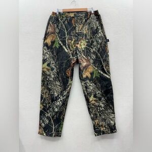 Rivers West Men’s XL Hydro Water Resistant Fleece Camo Cargo Hunting Pants